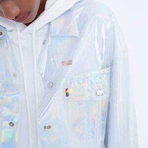 Levi’s Pride Oversized Trucker Jacket Clear